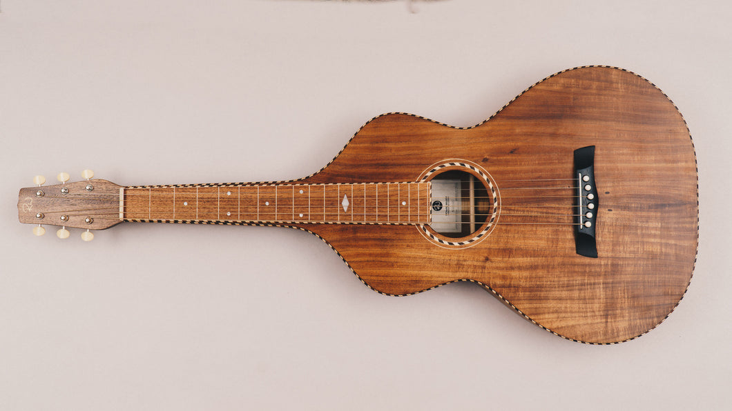 Weissenborn - Style 3 - Figured Tasmanian Blackwood