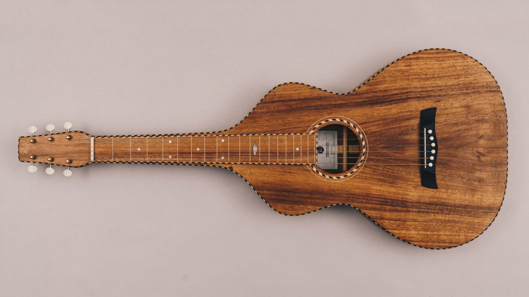 Weissenborn - Style 4 - Figured Hawaiian Koa