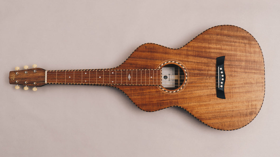 Weissenborn - Style 3 - Figured Tasmanian Blackwood